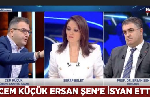 Cem Küçük Ersan Şen'e böyle isyan etti! 'Bana muhalefeti savunduruyorsun'
