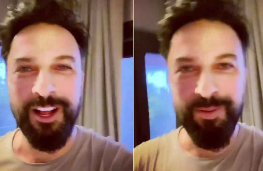 Tarkan'dan sosyal medyayı sallayan 'göbecik' videosu! Spor yaptığı anları paylaştı