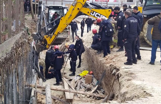 Avcılar’da inşat alanındaki göçükten acı haber geldi