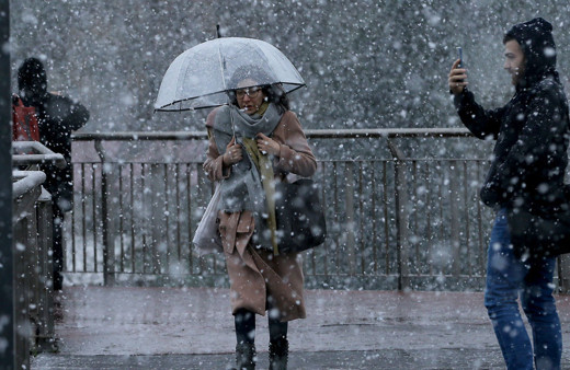 Kar yağışı çarşamba günü Edirne, Kırklareli ve Tekirdağ'dan giriş yapıyor