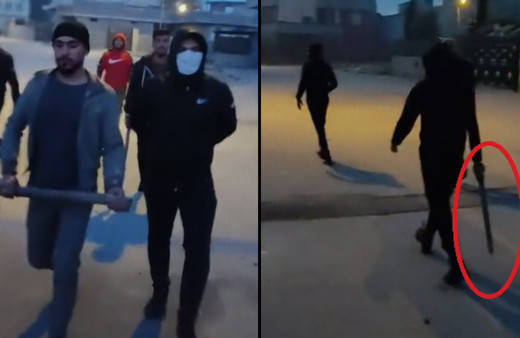 Adana'da kendilerini 515 Haşimi olarak tanıtan Suriyelilerin bıçaklı yürüyüşüne 20 sınır dışı