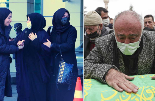 Futbolcu Ahmet Çalık'ın cenazesinde babasının feryadı yürekleri dağladı