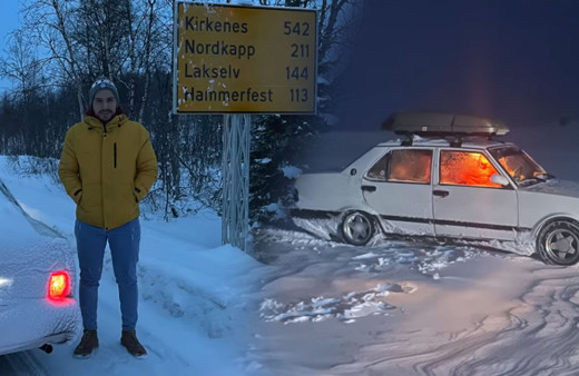 Tofaş Şahin ile 21 günde İstanbul'dan Kuzey Kutbu'na gitti geri döndü 14 bin kilometre yol yaptı