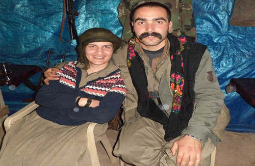 Teröristle poz veren Semra Güzel'in abisi öldürüldü 17 HDP'li vekilin 1. dereceden yakını dağda