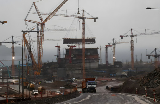 Akkuyu Nükleer Güç Santrali'nde iç koruma kabuğunun beşinci katmanı takıldı