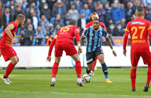 Adana Demirspor Kayserispor karşısında galibiyeti koruyamadı