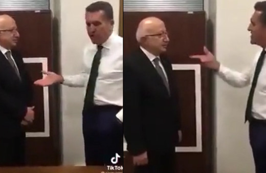 Mustafa Sarıgül'ün il başkanına fırça attığı video sosyal medyaya düştü