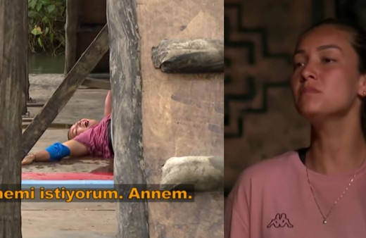 Survivor 2022 All Star dokunulmazlık oyununda Evrim Keklik sakatlandı 'Annemi istiyorum' diye ağladı!