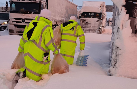 Kar sebebiyle kapalı yollar listesi! D100 ve Gaziantep TAG otoyolunda son durum