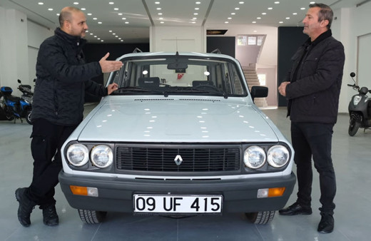 Gurbette cezaevine girince Toros'u köyde unuttu 1998 model Renault Toros SW sadece 883 km'de