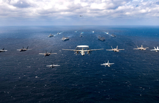 ABD Japonya tatbikatı sonrası Çin'den bugüne kadarki en büyük ihlal!