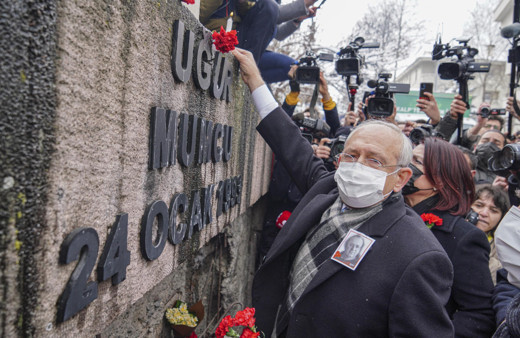 Kemal Kılıçdaroğlu, Uğur Mumcu'yu anma etkinliğine katıldı