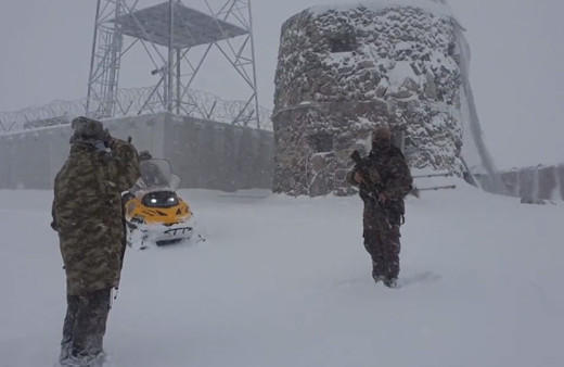 Mehmetçik -39 derecede vatan nöbetinde