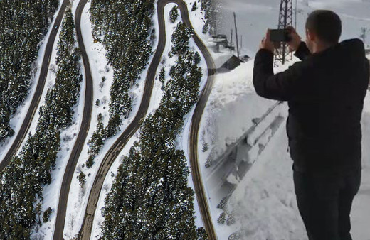 Türkiye'nin sakin şehrinde manzarayı görenler inanamadı! Cep telefonuna sarılıp fotoğraf çektiler