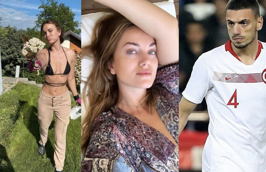 Merih Demiral'ın kendisinden 8 yaş büyük sevgilisi kimdir ele verdi