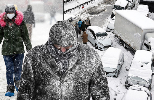Fena kar geliyor Meteoroloji 23 ilde alarm verdi! Bu saatlere dikkat: İstanbul Ankara Eskişehir Van hava durumu...