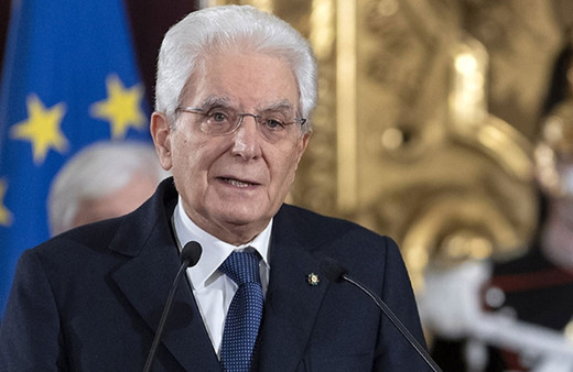 İtalya Cumhurbaşkanı Sergio Mattarella yeniden seçildi