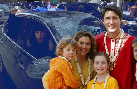 Kanada'da aşı karşıtları sokağa döküldü! 'Küçük bir azınlık' diyen Başbakanı Trudeau ve ailesi gizli bir yere kaçırıldı