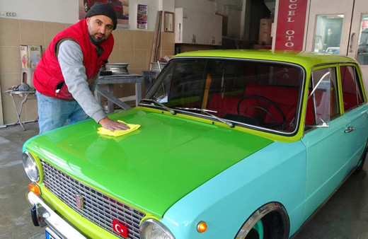 Ordulu usta 1976 model Murat 124'e öyle bir şey yaptı ki bakan bir daha bakıyor
