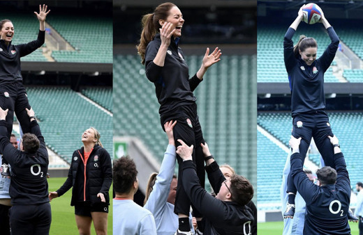 Kate Middleton patron oldu İngiliz oyuncular patronu böyle karşıladı!