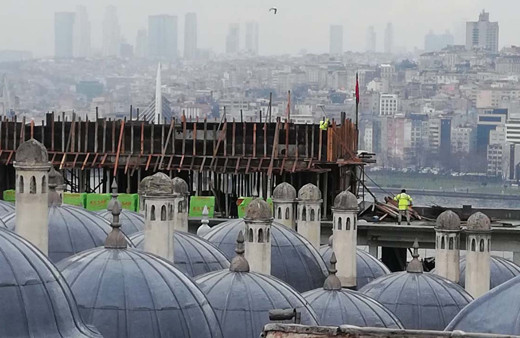İBB'den Süleymaniye Camii önündeki İlim Yayma Vakfı binası için başvuru