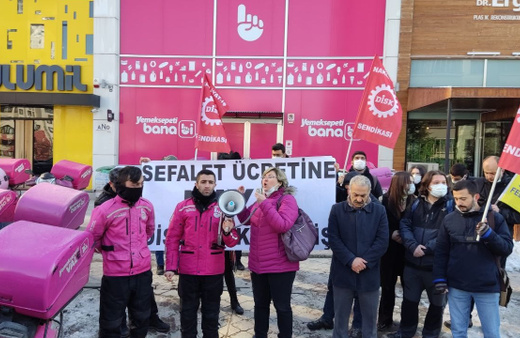 Yemek Sepeti Banabi eylemi devam ediyor! 5'inci kez kontak kapattılar: Üzerimizdeki ekipmanlar...