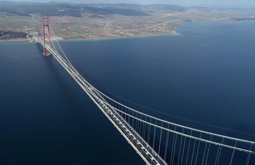 Çanakkale Boğazı'nın iki yakasını birleştirecek projede sona yaklaşıldı