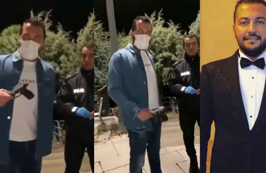 Gökhan Göz'ün evine polis baskını! Elindeki silahla polise zor anlar yaşattı!