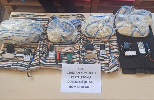 Canlı bomba saldırısı önlendi! 4 terörist 13 kilo patlayıcıyla yakalandı