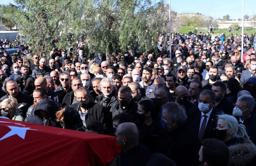 Halil Falyalı Türk ve KKTC bayrakları örtülü tabutla gömüldü! Söylemez Kardeşler Çetesi lideri İstanbul'da sorguda