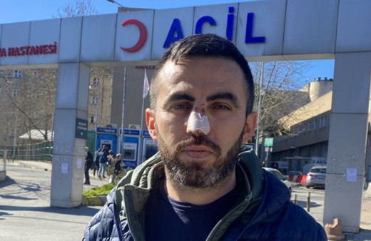 Ümraniye'de sağlık çalışanına saldırı kafa atıp burnunu kırdı