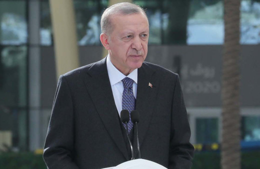 Cumhurbaşkanı Erdoğan Dubai Emiri Al Maktum ile görüştü Dubai Expo'ya katıldı