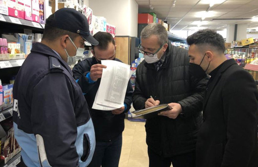 Kastamonu'da marketlerde KDV denetimi: 6 market hakkında tutanak tutuldu