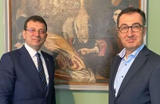 Ekrem İmamoğlu, Ermeni tasarısının öncüsü Cem Özdemir ile görüştü!