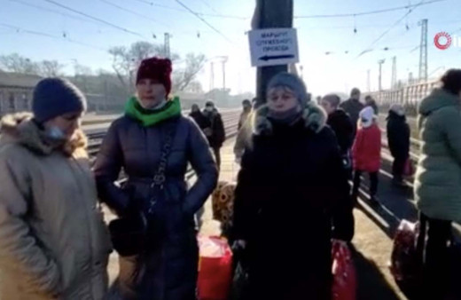 Ukrayna'nın Donbass Bölgesi'nden mülteci akını başladı!