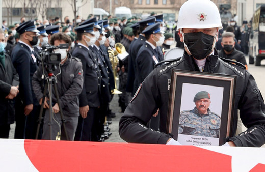 Özel Harekat Müdürü Hayrettin Eren'in cenaze töreni! Cumhurbaşkanı Erdoğan da namaza katıldı