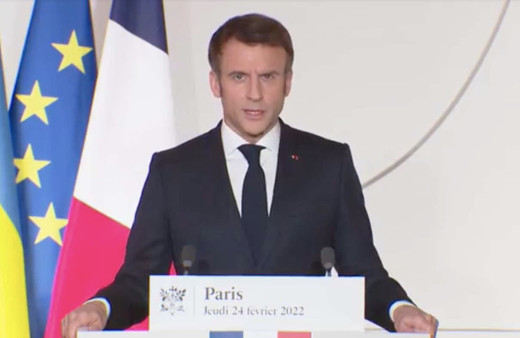 Macron'dan bayraklı mesaj: Rusya BMGK'ye hesap verecek