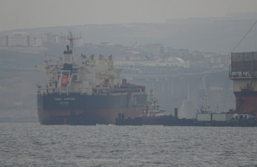 Ukrayna açıklarında vurulan Türk gemisi Yalova'ya ulaştı