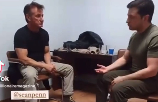 Sean Penn Ukrayna'daki savaşın ve Rusya saldırısının belgeselini çekmeye gitti