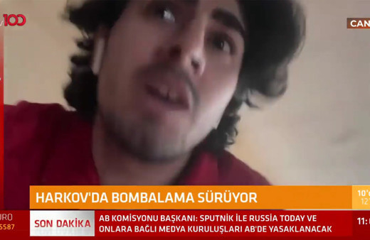 'Ukrayna'da durum çok kötü' dedi TV100 yayınında Rusya bombaladı: Türk öğrenci dehşeti yaşadı
