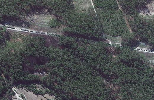 Rusya'nın yıkım ordusu! 64 kilometrelik konvoy Ukrayna'nın başkenti Kiev'in sınırında görüntülendi