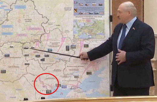 Belarus lideri Putin'in gizli işgal planını sızdırdı! Skandal harita ve Putin'in işgal edeceği yeni ülke