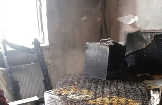 Ankara’da karısının kendisini terk etmesine sinirlenen koca evini yaktı! Baygın halde kurtarıldı