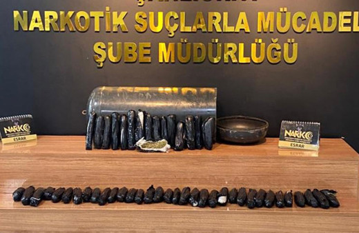 Şanlıurfa'da otomobilin LPG tankında ele geçirildi bir şüpheli gözaltına alındı