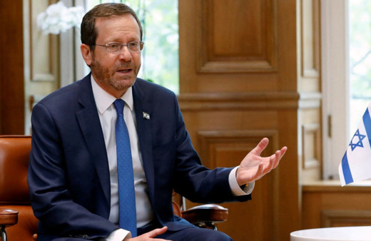 İsrail Cumhurbaşkanı Herzog'a İsviçre darbesi