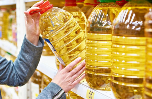 Konya'da ayçiçek yağı stoklayan iki markete işlem yapıldı