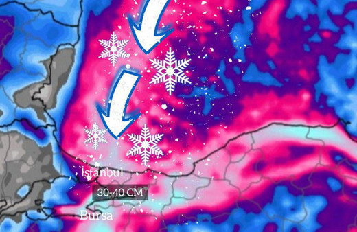 Perşembe 35 yılın en yoğun kar yağışı geliyor! Meteoroloji duyurdu İstanbul, Bursa, Balıkesir, Ankara...