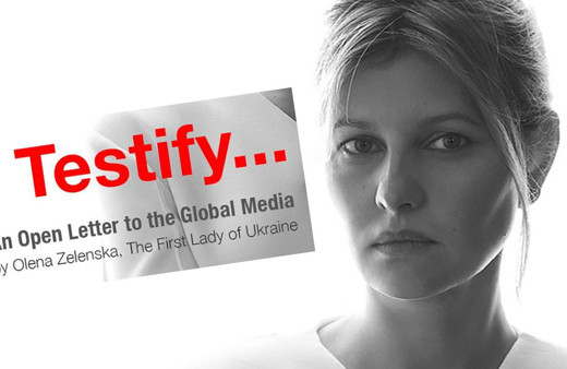 'Zelenski'nin en büyük silahı' First Lady Olena Zelenski'den mektup! O fotoğrafı 'Gökyüzünü kapatın!' diye paylaştı