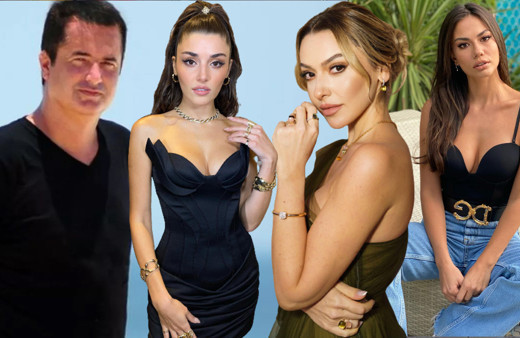 Acun Ilıcalı Hadise Hande Erçel Demet Özdemir'e fark attı! İşte Instagram'da en çok takipçisi olan ünlü...