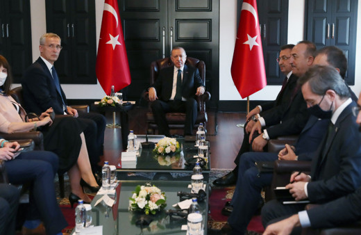 Cumhurbaşkanı Erdoğan'ın ikili görüşmeleri sürüyor! NATO Genel Sekreteri Stoltenberg'i kabul etti